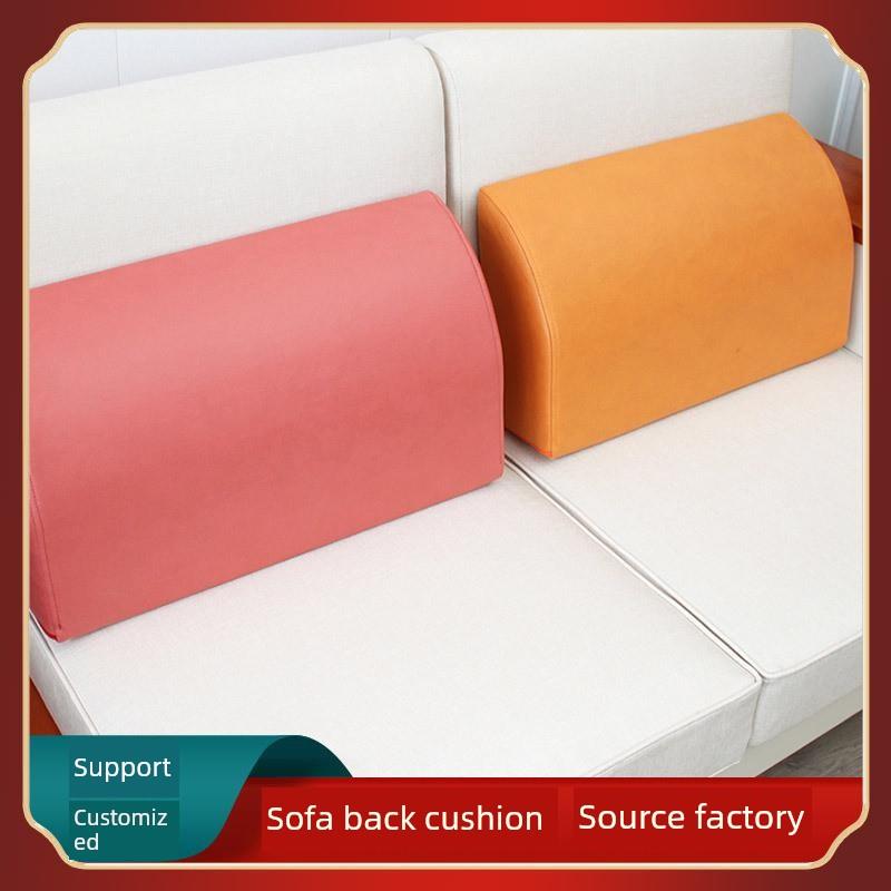 沙发靠垫沙发靠垫沙发靠垫大靠垫海绵靠垫硬固定床边三角形腰枕腰