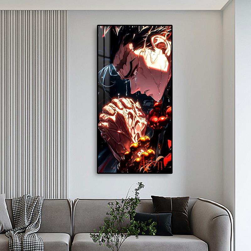 恶魔杀手Led灯入口装饰画二维动画卧室夜光挂画网吧电子竞技室壁