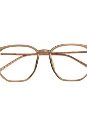 茶色近视墨镜女感光变色眼镜高级感防紫外线防晒可配有度数太阳镜