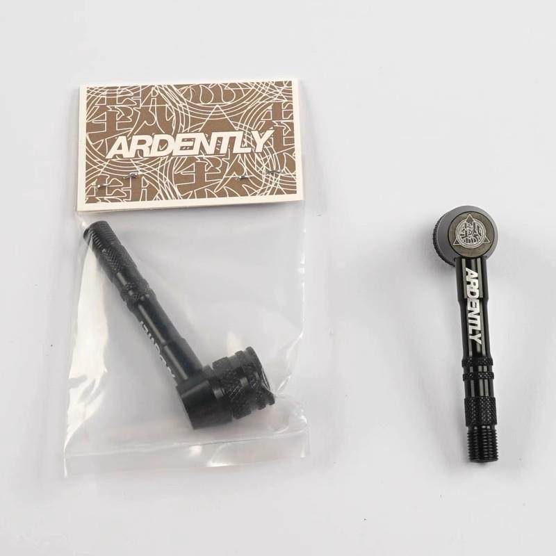 ARDENTLY碳纤维刀轮封闭轮打气嘴碟轮转换头自行车充气打气筒配件