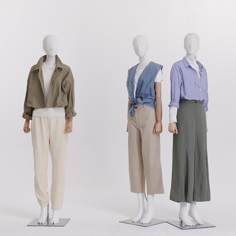 简茜模特全身半身包布木手臂男模女模服装店橱窗人偶陈列道具假人