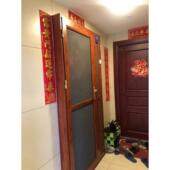 纱门大框挡把手高档带锁防盗金刚网防鼠入户别墅高清家用纱网大门