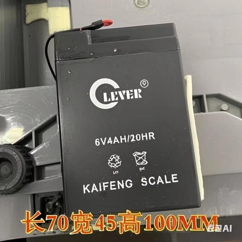 LEVER蓄电池6V4AH/20HR电子秤电池 台秤 计价称 地磅秤 吊秤电瓶