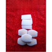 水果网套枇杷泡沫包装 桃子蜂蜜梨泡沫包装 山楂橙网袋花椰菜塑料蛋