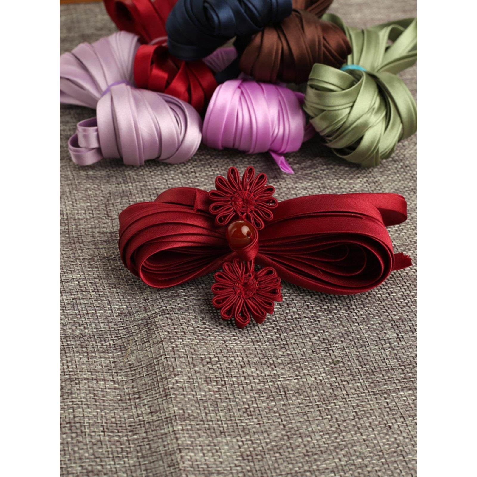 0.8厘米旗袍色丁包边条免烫斜裁包边带滚边布条缎面布一卷85米,居家布艺,丝带/绸带/布带,淘宝优惠券,粉丝福利购,淘宝优惠卷