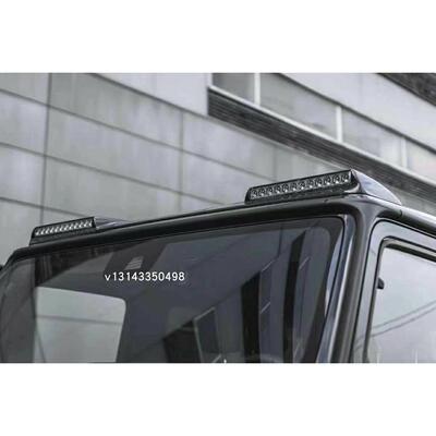 大G级W464W463G500G550G350dG63G400d改装巴博斯碳纤顶翼顶灯射灯