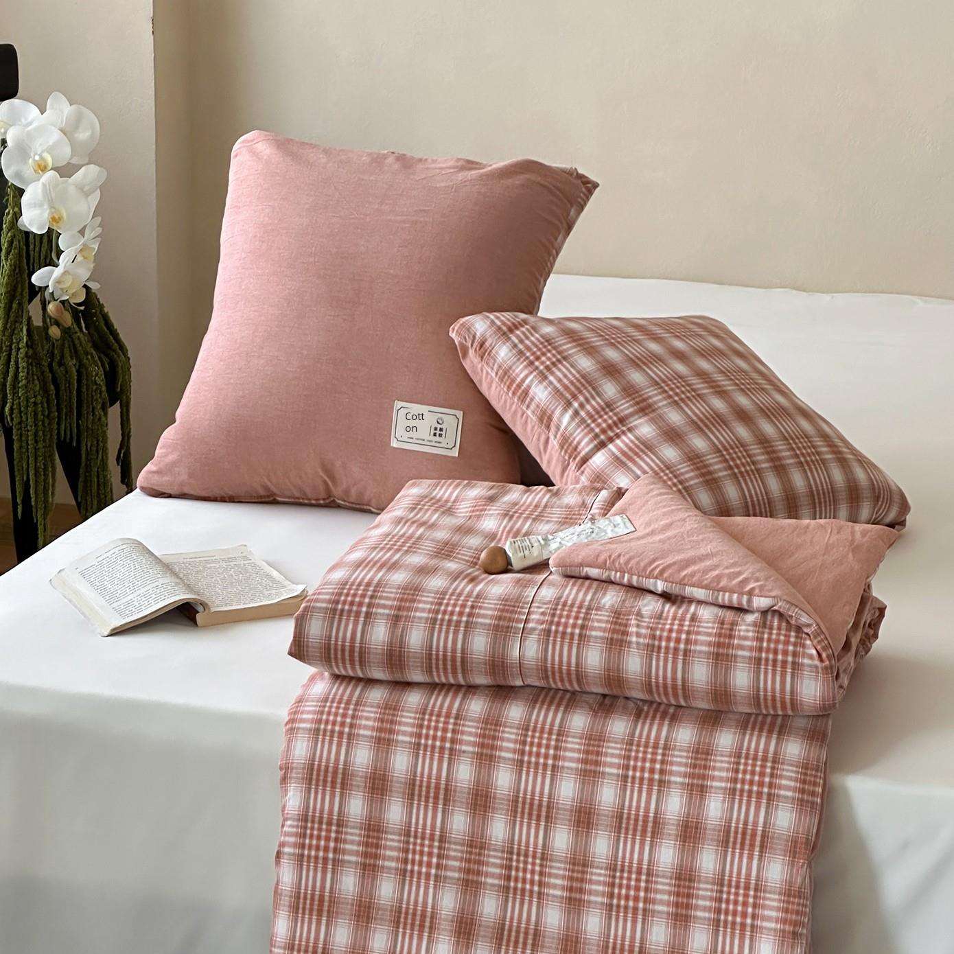 口袋式纯棉枕头被两用棉水洗棉空调棉被汽车办公室午睡枕头垫