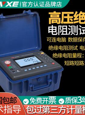 意力EX3035+数字绝缘电阻测试仪10kV高压兆欧表5kV绝缘摇表10TΩ