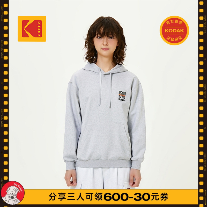 Kodak柯达男女同款美式复古上衣