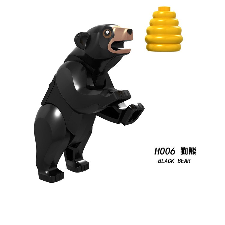 Animals Figures Dinosaurs Tiger Shark Wolf Monkey Giraffe Di