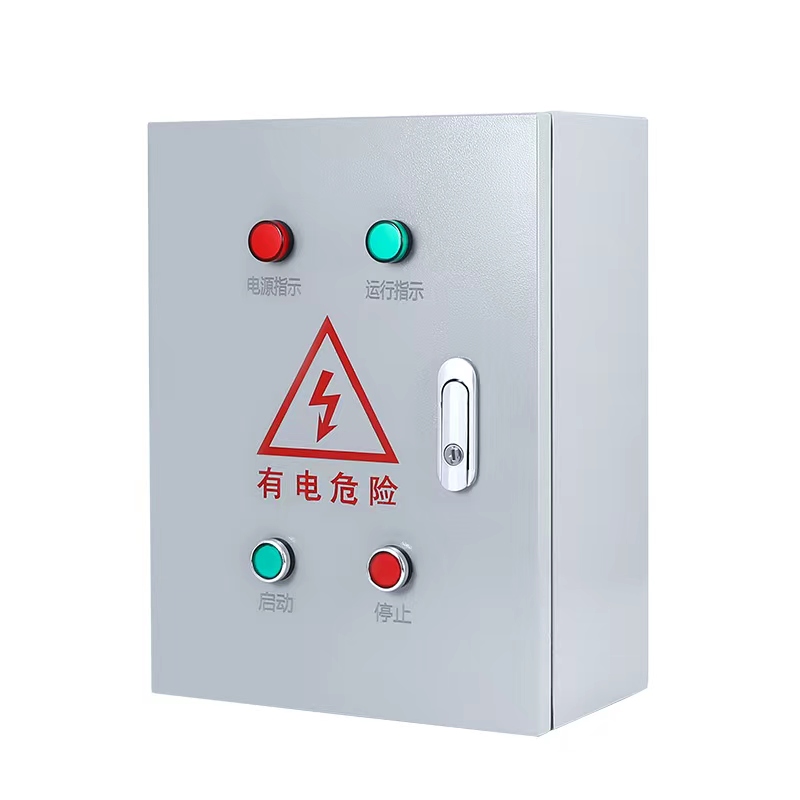 5.5电机控制箱7.5kw星三角降压启动11三相15千瓦正反转配电箱380v