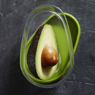 Containers Avocado Compact Plastic Savers Reusable Fruits