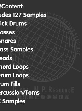 S273 KRANE Samples Vol. 6 (KRANE)采样音乐制作音源编曲