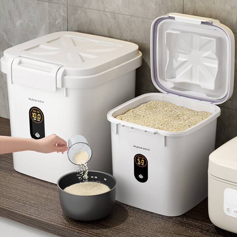 5L/10L Kitchen Moisture Proof Hermetic Flour Rice Container