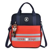 极速补课儿童包手提袋小学生双肩男孩女轻便文件书包斜挎初中生补