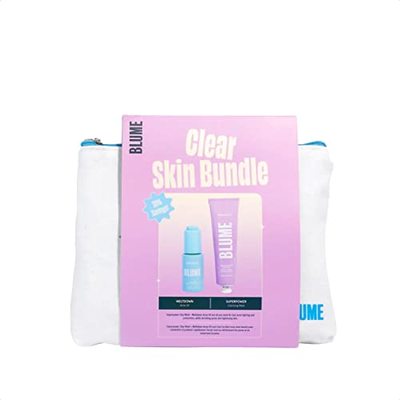 Blume Clear Skin Kit - Skincare Set for Acne-Prone Skin Incl