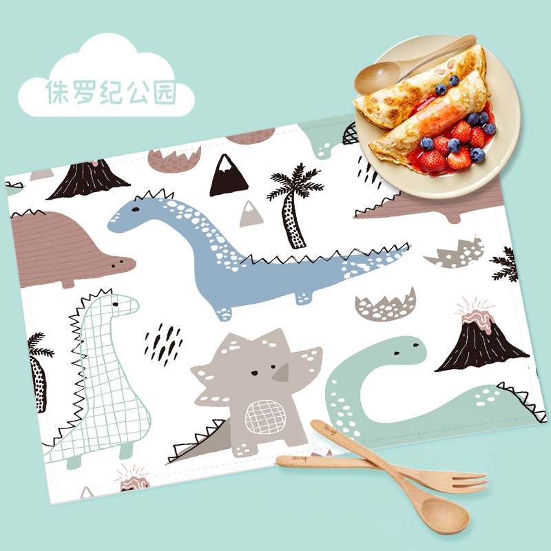小学生餐垫儿童专用餐桌垫幼儿园一年级午餐垫可折叠收纳吃饭餐布