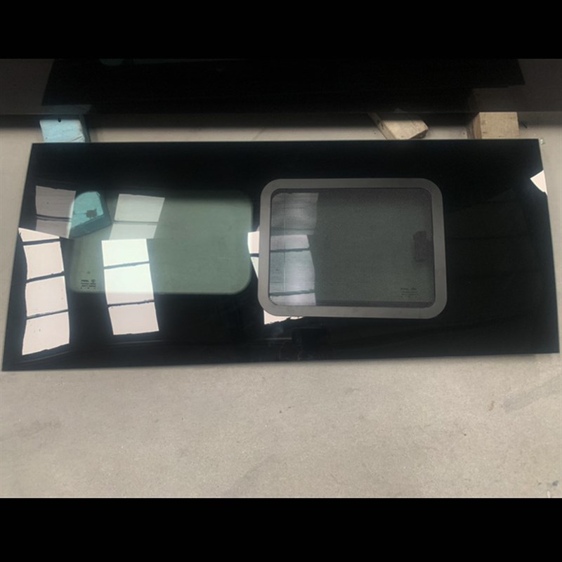 房车窗户外推窗双层带窗帘遮阳帘改装配件全顺依维柯大通双层玻璃