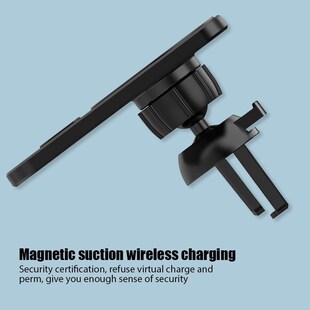 极速15W Magsafe Car Wireless Charger Airvent Mount Magnet Ad