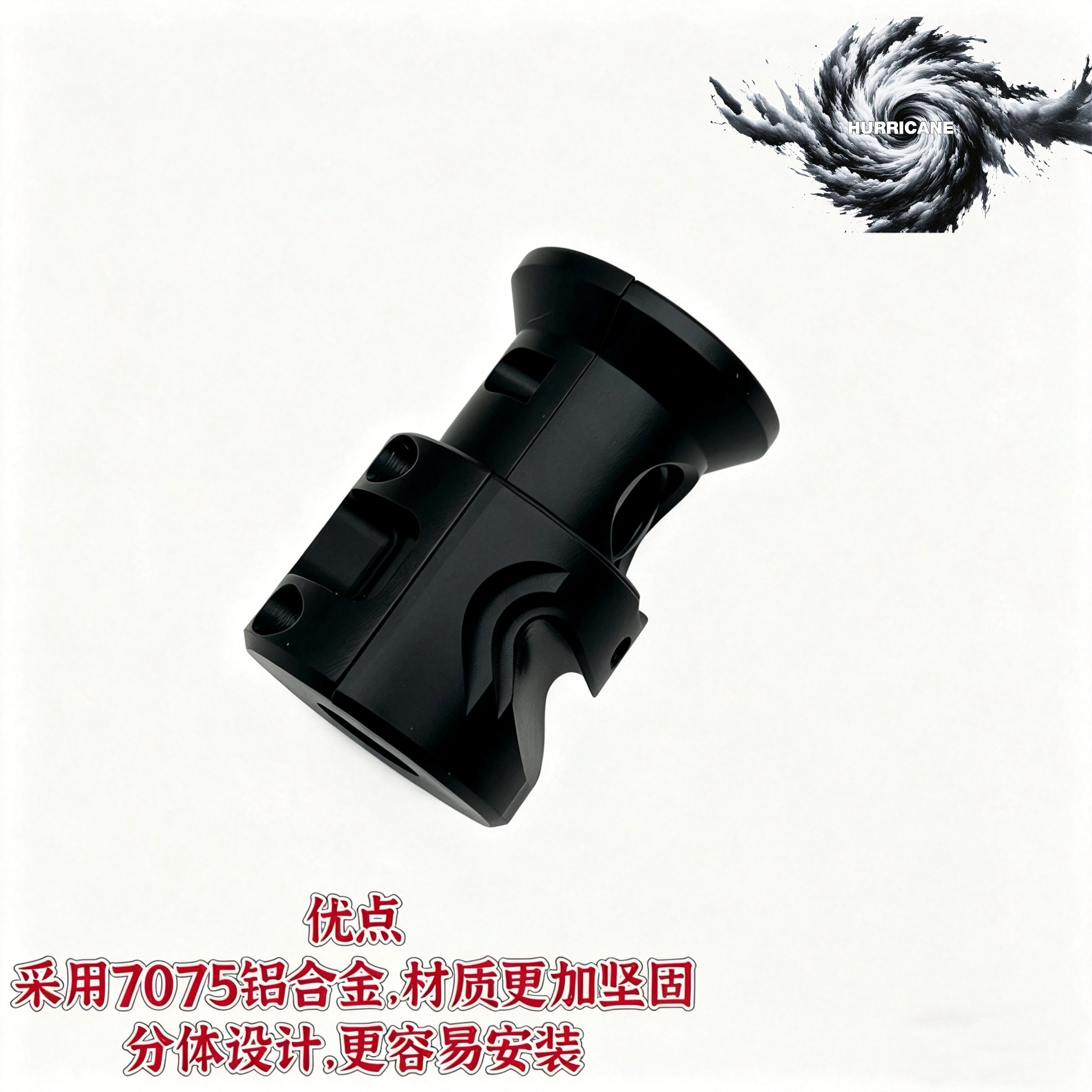 EAP-01管座 7075材质 分体管座更容易安装方便打胶防滑eap01配件图片