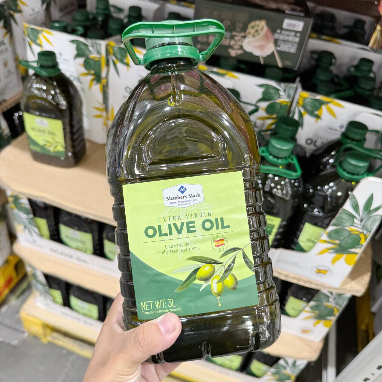 山姆MM特级初榨橄榄油3L果香浓郁原生高营养正品代购官方旗舰店