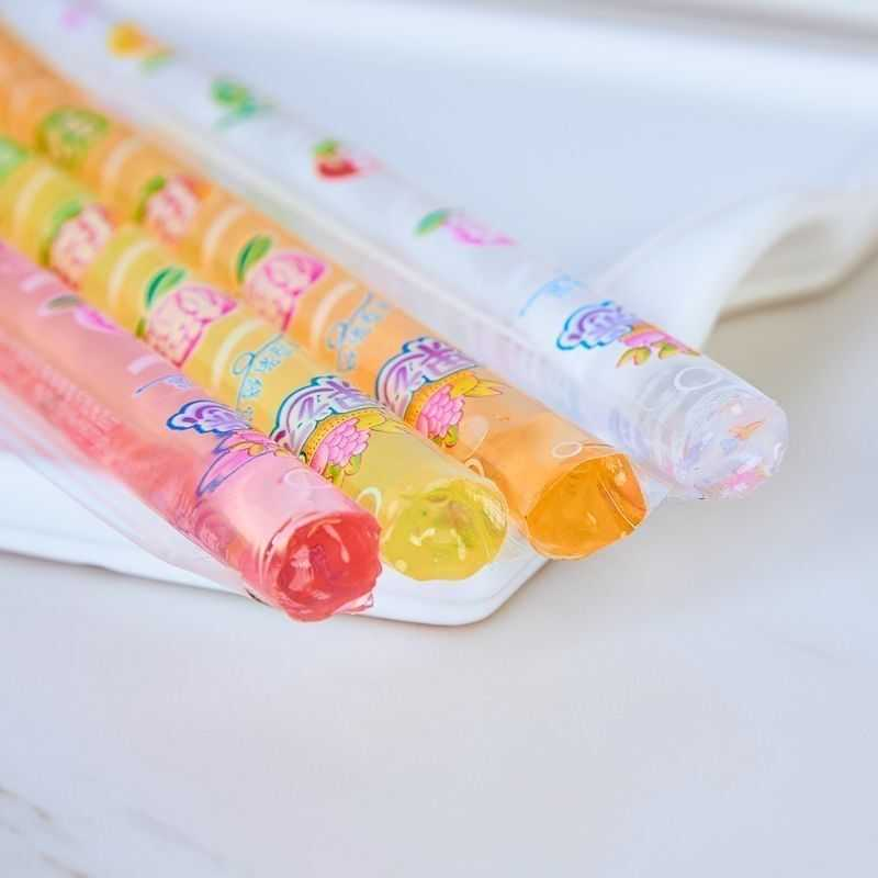 橡皮棒碎冰冰棒棒冰果冻长条水果小学生零食整箱批发夏季解暑食品