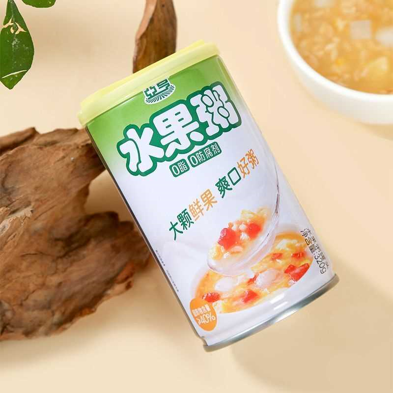 亚亨水果粥即食免煮早餐0脂代餐休闲营养健康方便速食粥手提礼盒