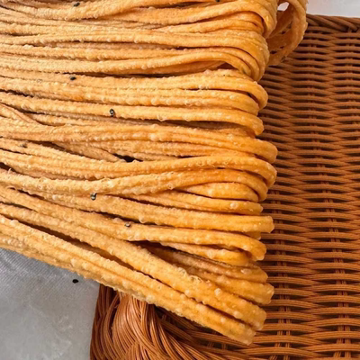 安徽馓子黑芝麻油炸馓子纯手工老式散子蚌埠特产小零食