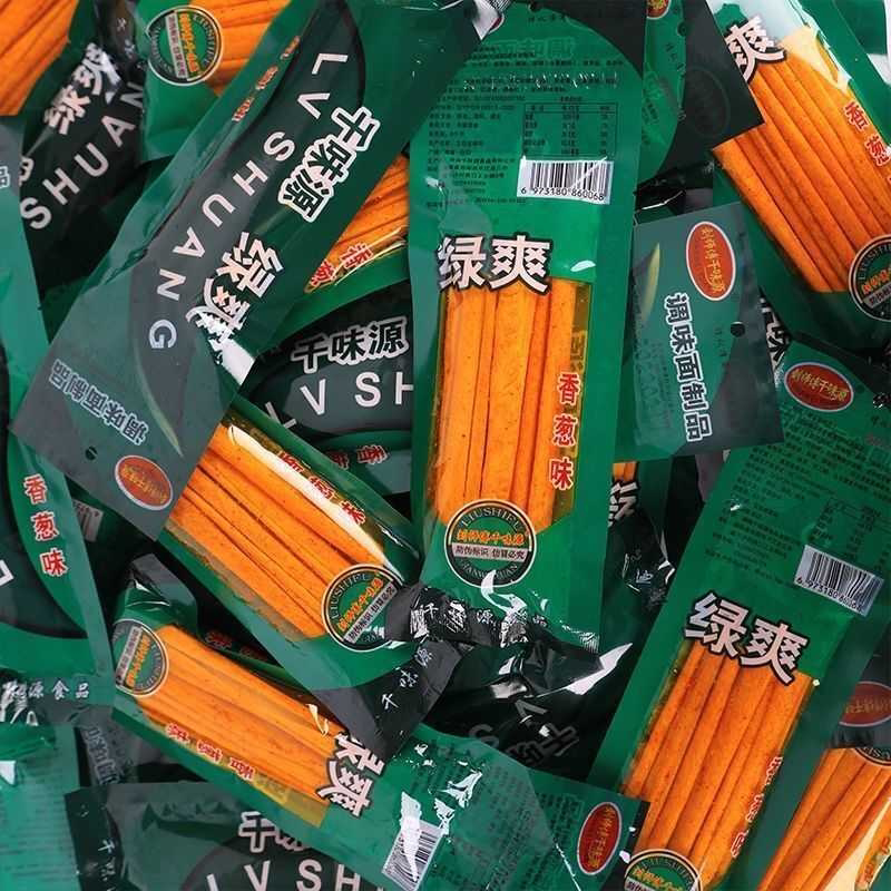 千味源绿爽辣条校园经典麻辣儿时怀旧零食辣条
