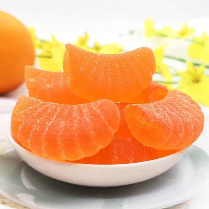 童年老式橘子瓣糖桔子软糖玉米软糖水果糖婚庆喜糖果零食年货批发