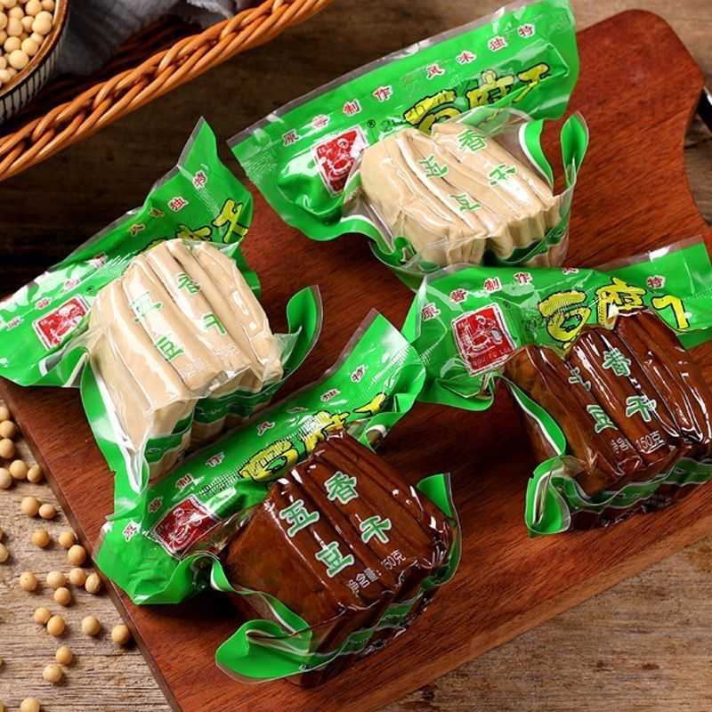 淮南八公山豆腐干五香豆干茶干红干白干香干大豆制品家常炒菜食品