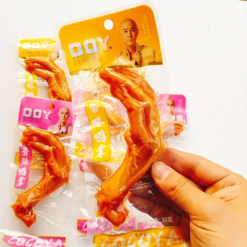 安徽特产口口丫多味鸭掌香辣味鸭肉独立袋装麻辣卤味零食淮北特产