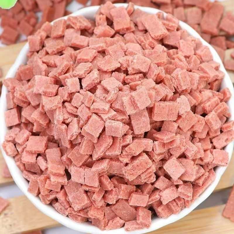 山楂碎山楂丁冰粉专用原料商用炒酸奶冰粥配料添加辅料厂家批发