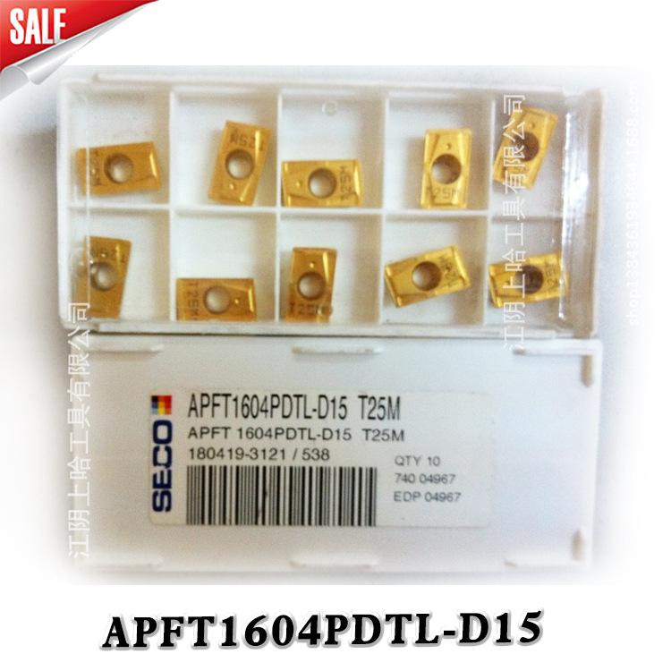 原装山高SECO刀片刀具 进口数控铣刀片 APFT1604PDTL-D15 T250M