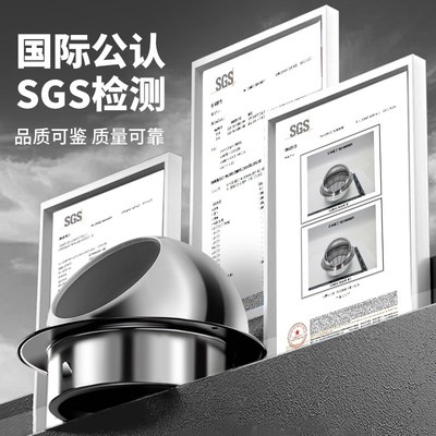 热销油烟机外墙防风罩不锈钢风帽排气口出风罩排气管罩网罩排风口