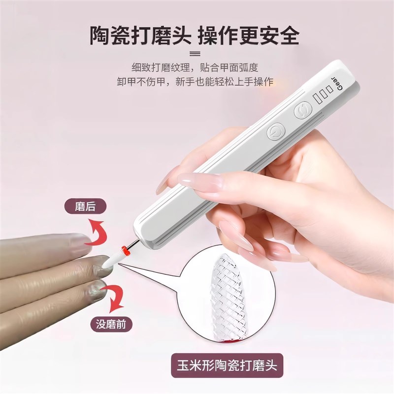 热销灰指甲打磨器电动磨甲器修脚刀工具套装厚甲锉刀指甲修剪神器