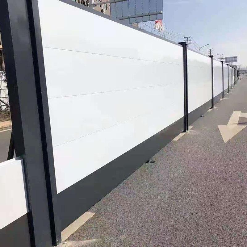热销装配式钢结构围挡建筑工地围挡市政工程施工围挡可拆卸彩钢围