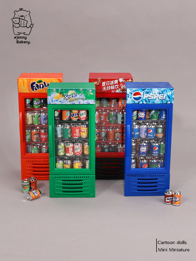 Charming Miniature Cola Vending Machine Toy - Dollhouse Delight - Buy from Taobao, China | Shopme Agent