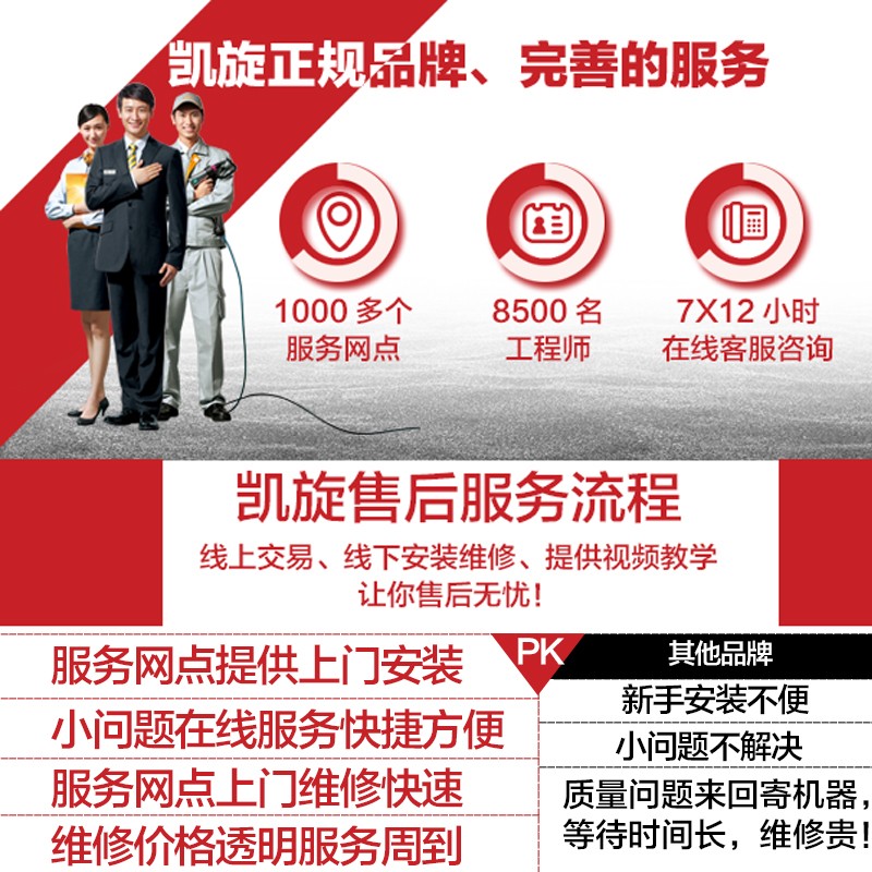 热销凯旋全自动四合扣机安装工具电动打扣机半自动电脑打扣机大白