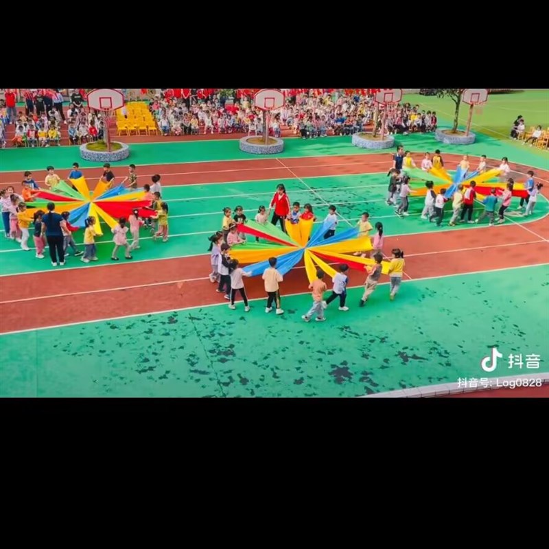 春季运动会道具加油助威开幕式入场创意出场儿童学生表演丝带绸带