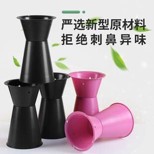 极速新款小箭筒包花神器花桶圆形小号加高花束内胆插花剑筒底座半