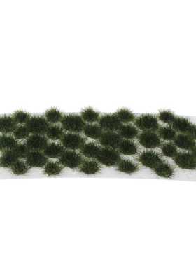 40 Pieces 5mm Artificial Grass Modeling Static Grass Tuft Se