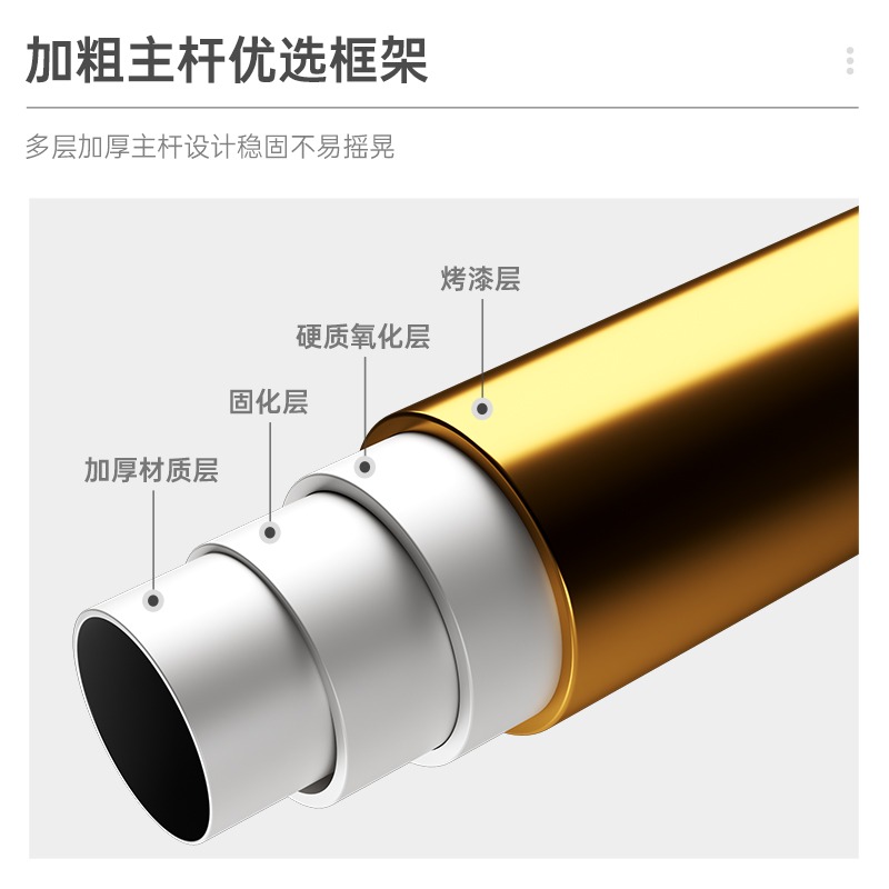 轻奢衣帽架落地卧室网红挂衣服家用置物置衣简易小型金属挂衣架子