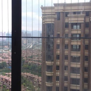 新品 福州隐形防护网福州隐形防盗网不锈钢丝防坠网儿童安全网包安