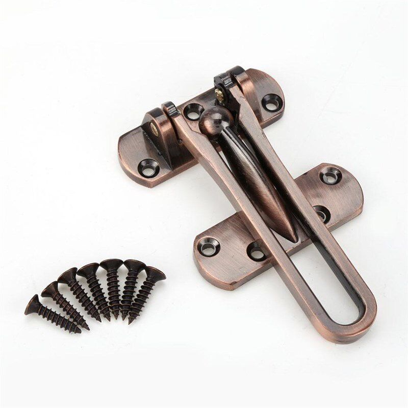 1Pc Heavy Duty Zinc Alloy Guard Home Hotel Door Security Doo