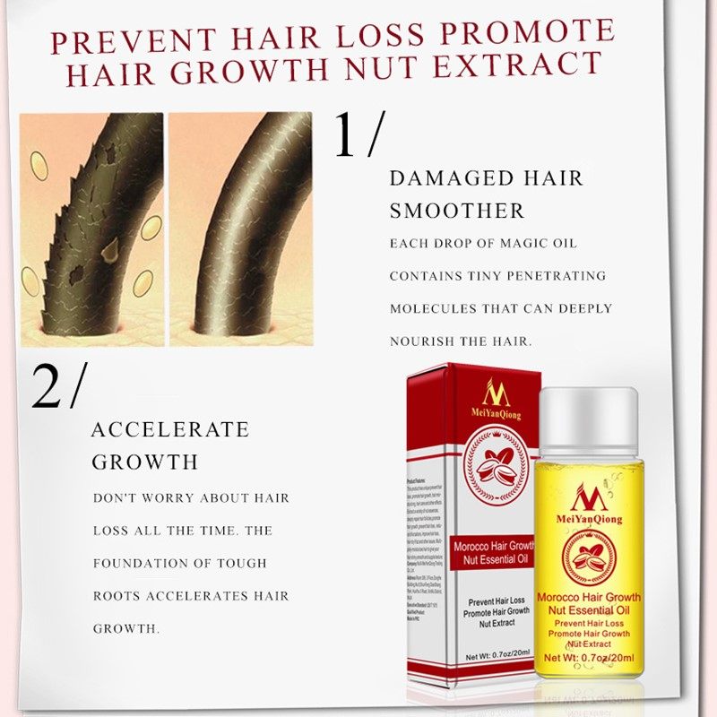 Moroccan Hair Growth Essential Oil Hair Loss Treatment Preve