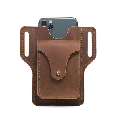 Genuine Leather coin purse simple fashion key case orgnizer