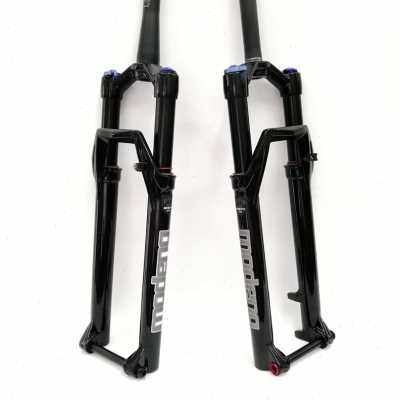 桶轴气叉避震前叉山地自行车减震26 275 29寸油气叉肩控锁MODENG