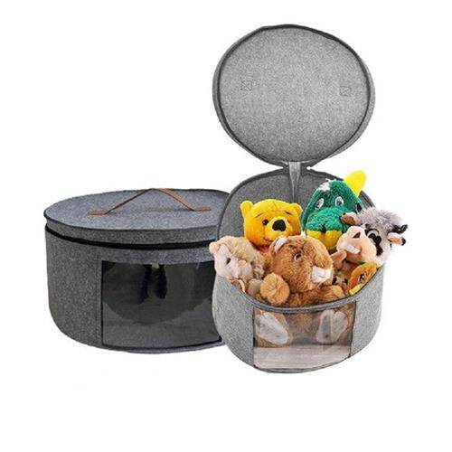 好货Convenient Round Travel Hat Box Organizer Hat Organizer