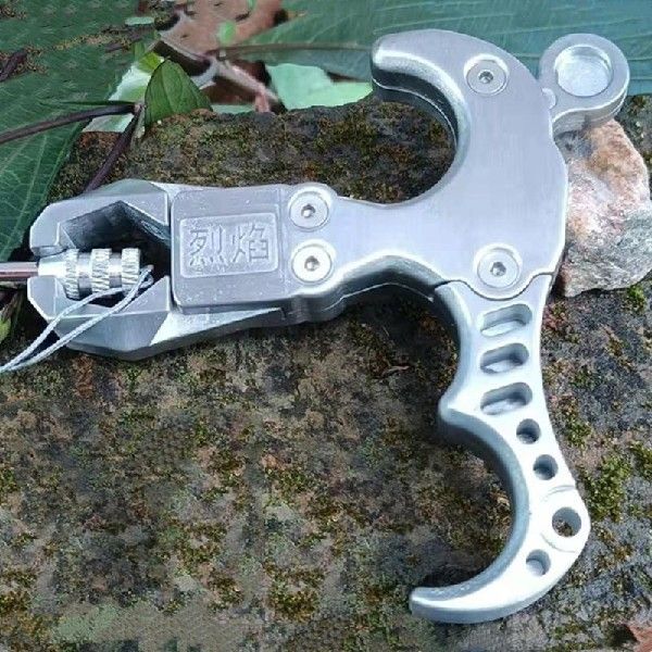 新品Stainless steel Fishing Catapult Slingshot release acces